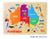 Australia Map Jigsaw Puzzle 40x30cm