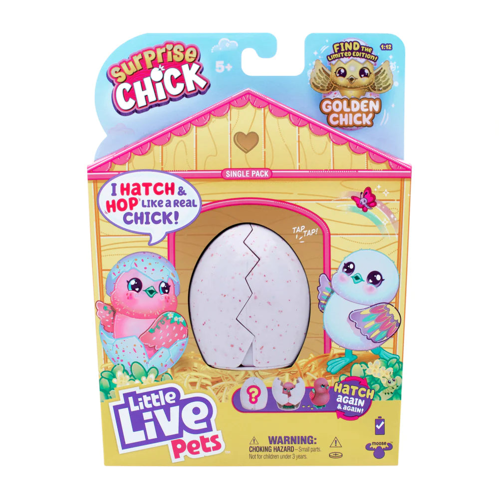 Little Live Pets Surprise Chick S4 Single Pink