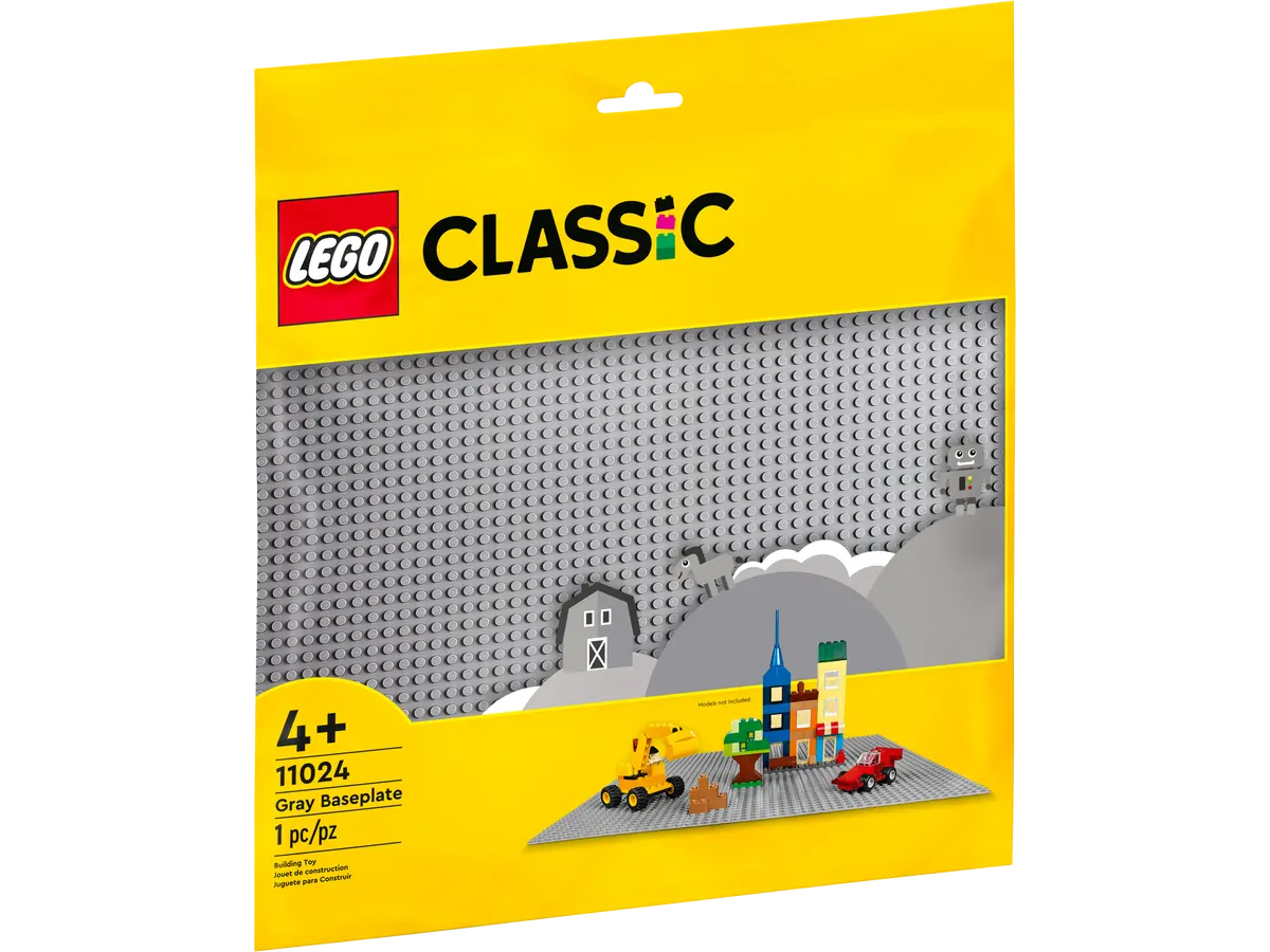 Lego 11024 Classic Gray Baseplate