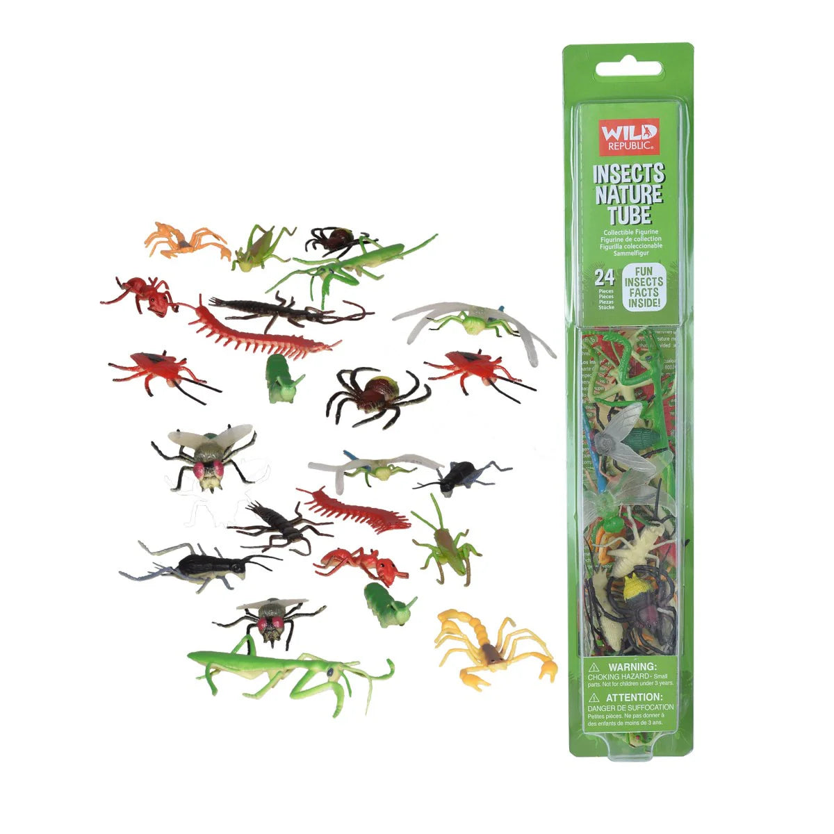 Nature Tube Insects 24pc