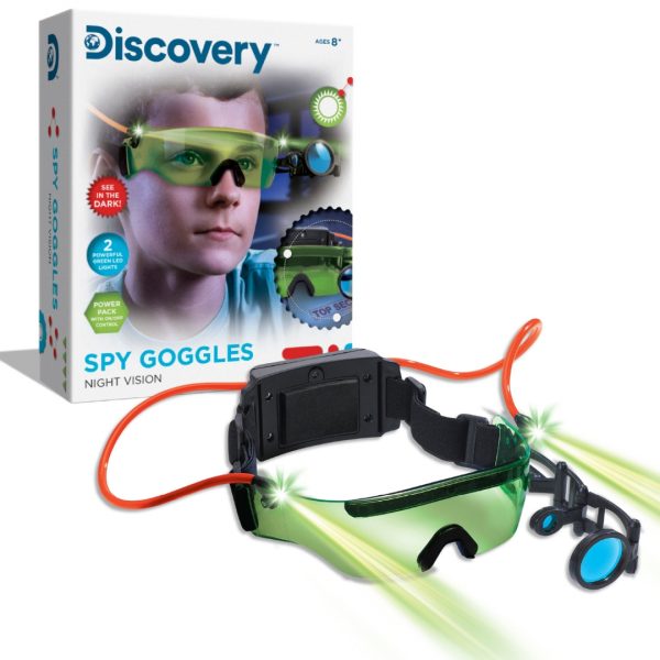 Discovery Spy Goggles with Night Vision req 3 x AAA batteries