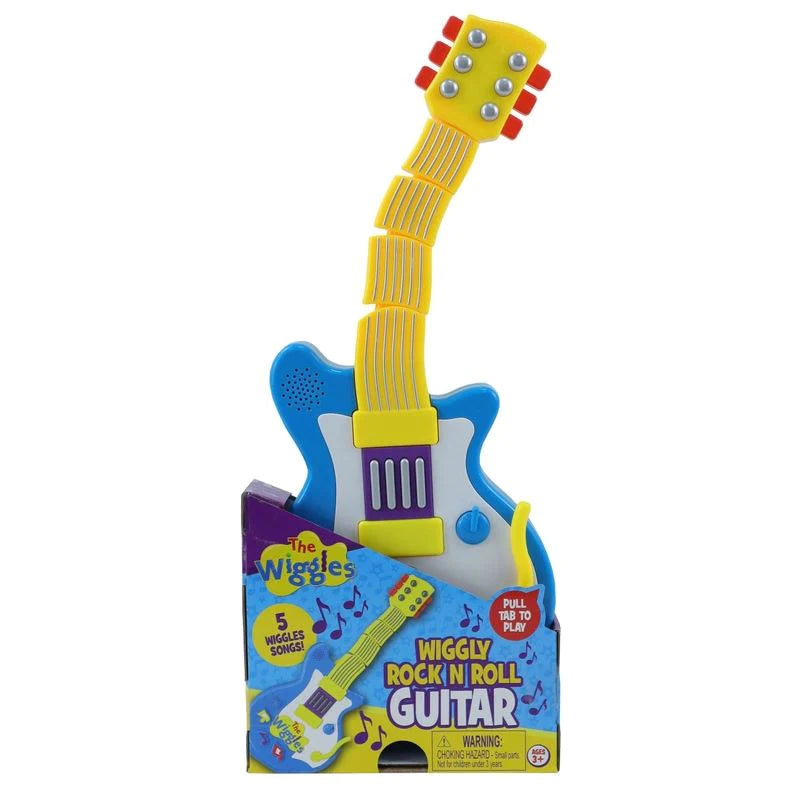 The Wiggles Wiggly Guitar 3AA Demo Batteries Included
