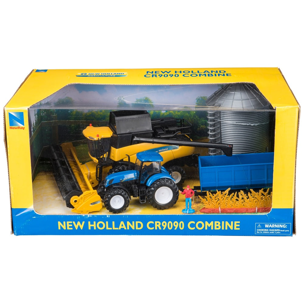 New Holland CR9090 Combine Harvester Playset