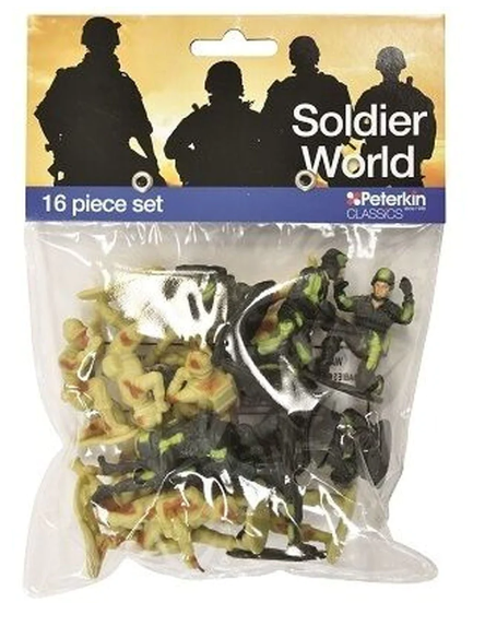 Peterkin Classics Soldier World 16pc Fig