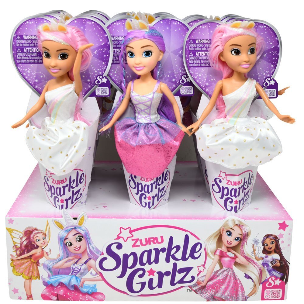 Zuru Sparkle Girls Unicorn Princess Doll asstd