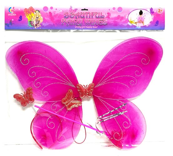Beautiful Fairy Wings with Wand and Hairband