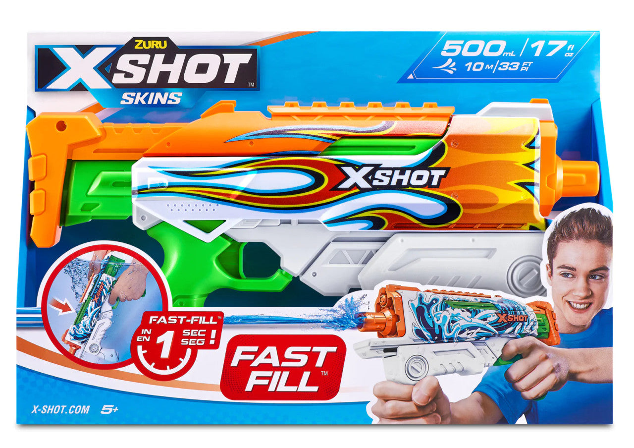 Zuru XSHOT Fast Fill Skins Water Gun Hyperload Blazer