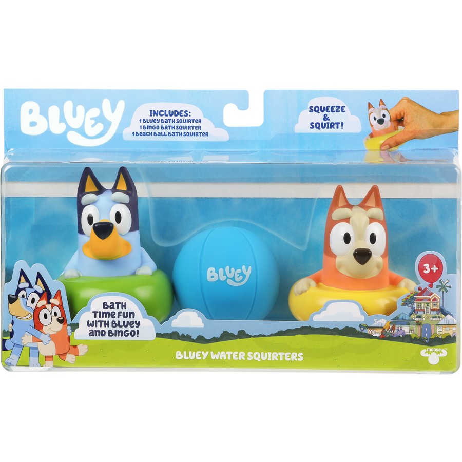 Bluey S4 Water Squirters 3pk