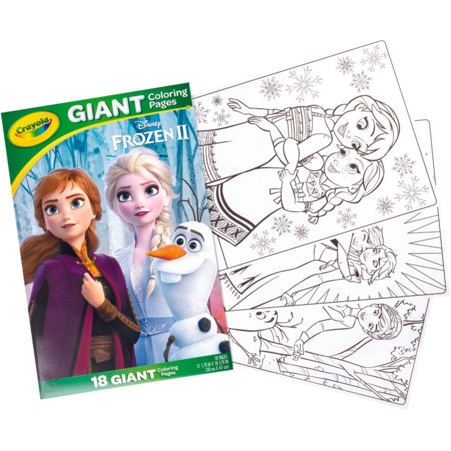 Crayola Giant Colouring Pages Frozen