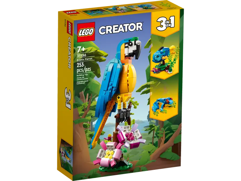 Lego 31136 Creator Exotic Parrot