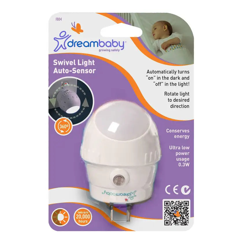 Dream Baby Swivel Night Light Auto Sensor