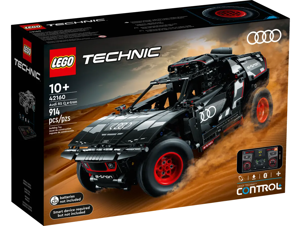 Lego 42160 Technic Audi RS Q e tron 6xAA batteries required