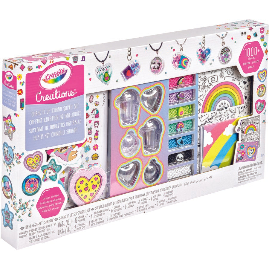 Crayola Creations Shake It Up Charms and Sticker Super Set
