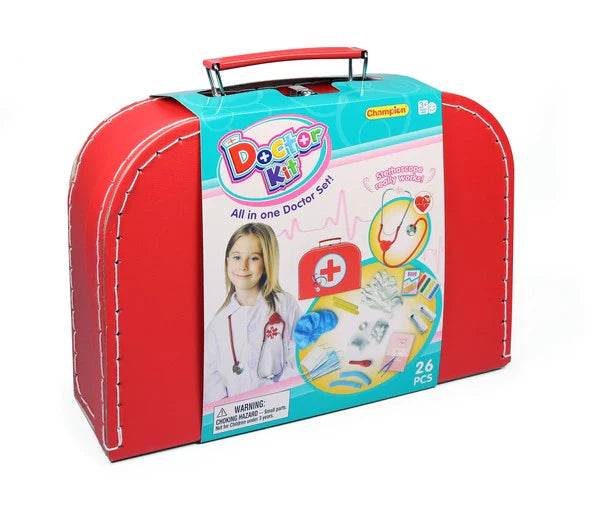 Champion Doctor Kit Deluxe Red Case 26pc