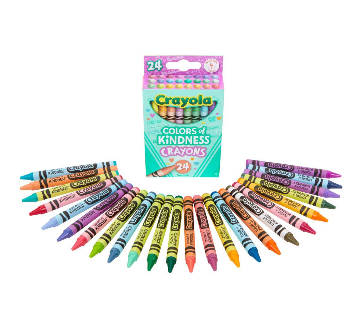 Crayola Colour Of Kindness 24 Pack Crayons