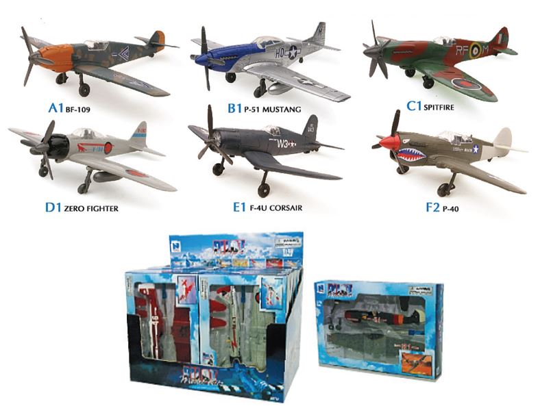 WW2 Fighter Model Kits Assorted