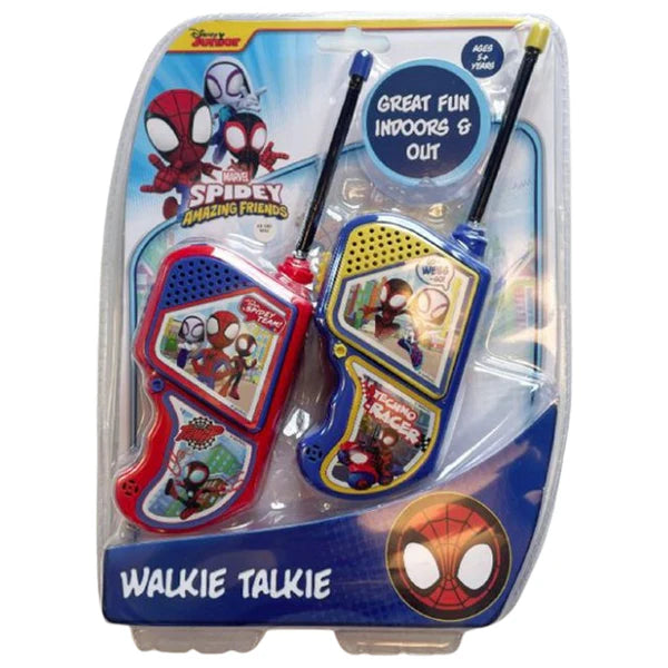 Walkie Talkie Spidey and his Amazing Friends req 2 x 9v batteries