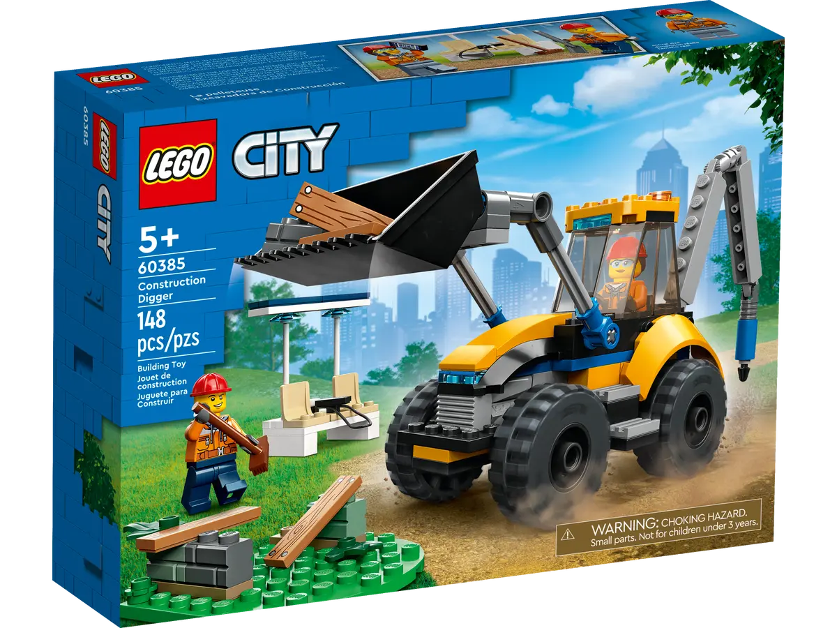 Lego 60385 City Construction Digger