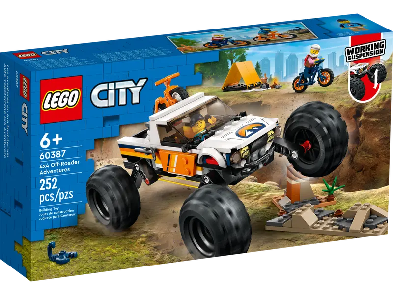 Lego 60387 City 4x4 Off Roader Adventures