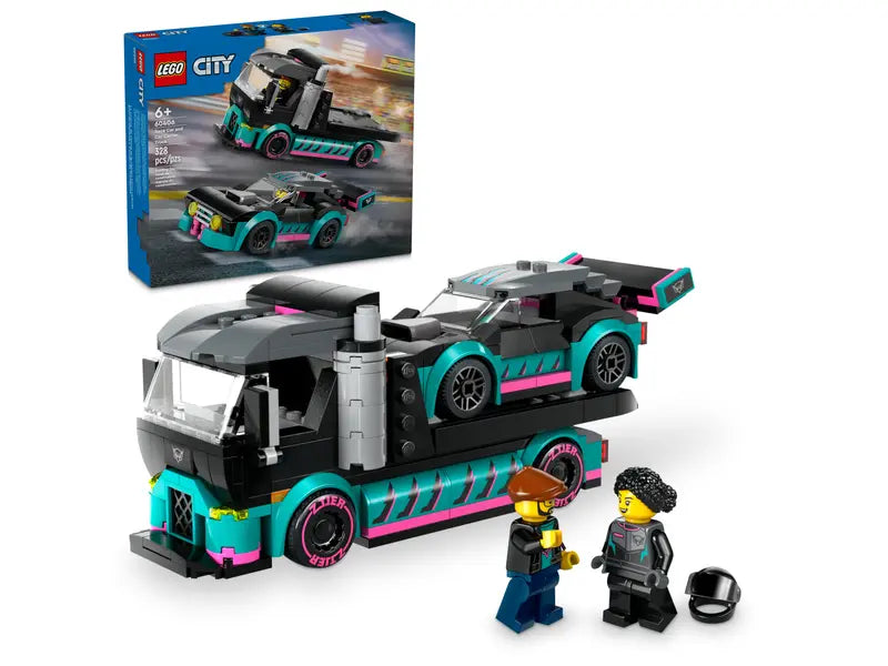 Lego 60406 City Race Car and Car Carrier Truck