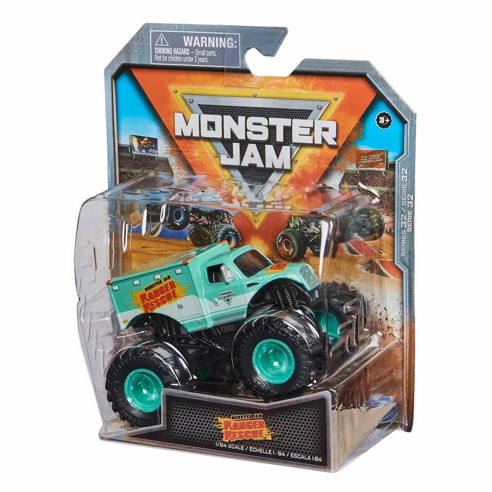 Monster Jam 1/64 Vehicles Ranger Rescue