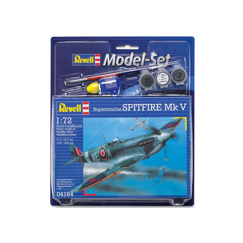Revell Model Set 1/144 Supermarine Spitfire Mk V