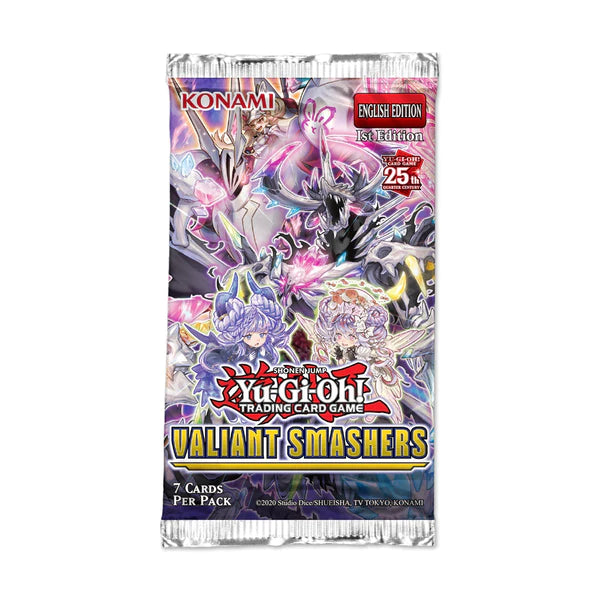 Yugioh Valiant Smashers 7 card Booster Pack