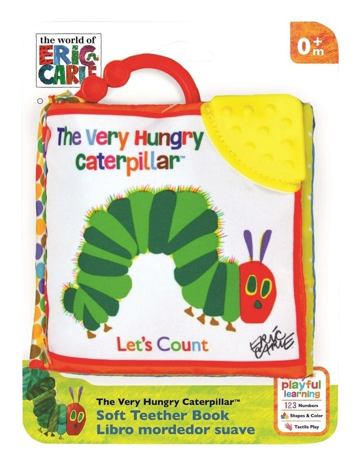 Soft Book The Very Hungry Caterpillar Lets Count Clip On