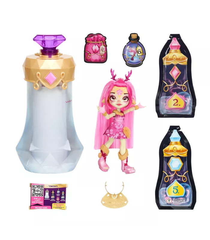 Magic Mixies Pixlings Doll S1 Deerlee The Deer Pink Diamond - Toyworld  Warrnambool