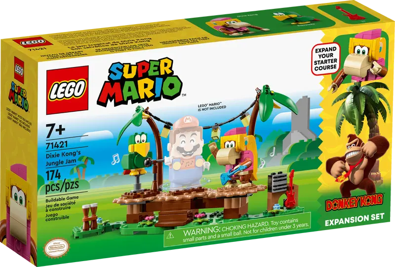 Lego 71421 Super Mario Dixie Kongs Jungle Jam Expansion Set