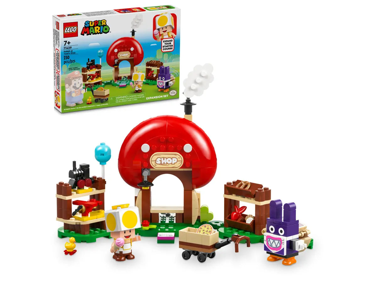 Lego 71429 Super Mario Nabbit at Toad's Shop Expansion Set
