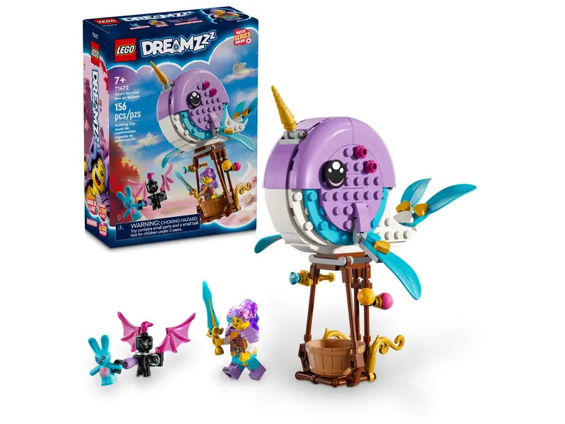 Lego 71472 Dreamzzz Izzies Narwhal Hot Air Balloon