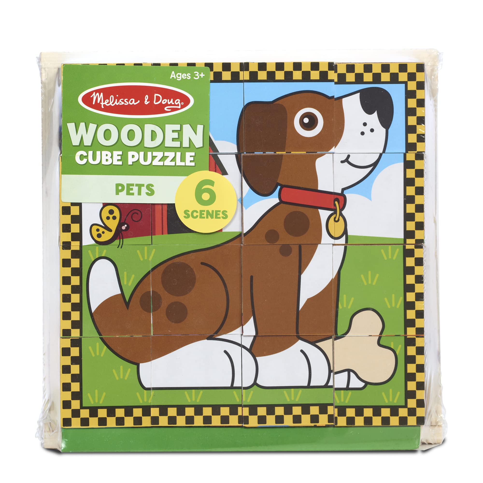 M&D 3771 Cube Puzzle 16pc Pets
