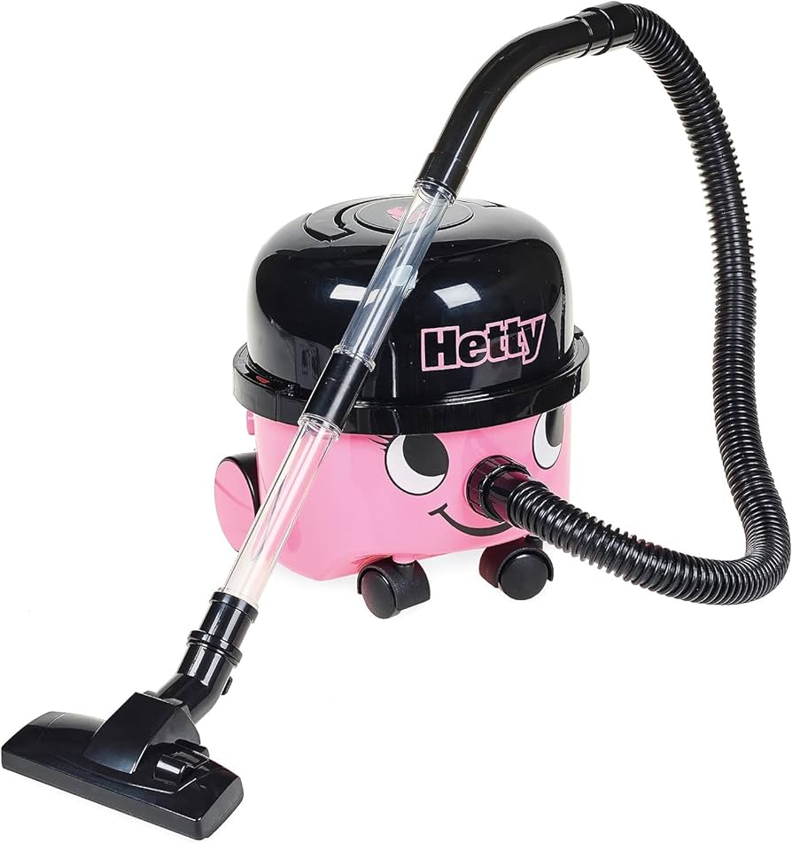 Casdon Hetty Vacuum Cleaner PINK Req 4 x C batteries