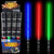 Laser Sword Retractable Lights and Sounds asstd colours 3xAAA required