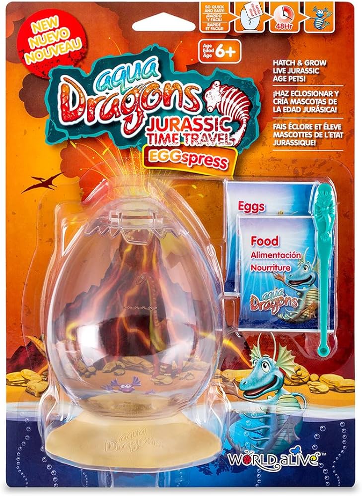 Aqua Dragons Jurassic Time Travel Eggspress