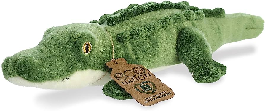 Eco Nation Alligator Soft Toy