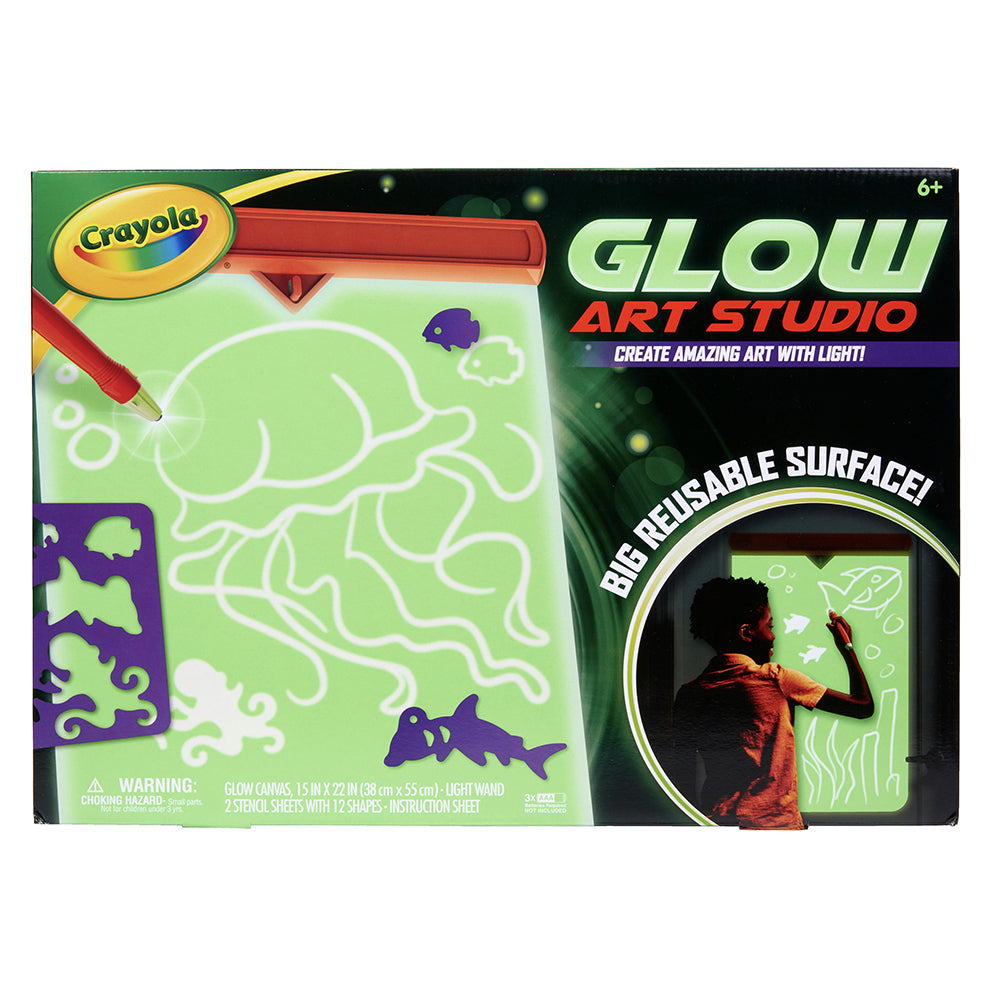 Crayola Glow Art Studio Req 3 AAA Batteries