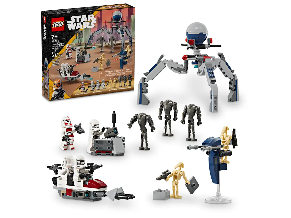 Lego 75372 Star Wars Clone Trooper and Battle Droid Battle Pack