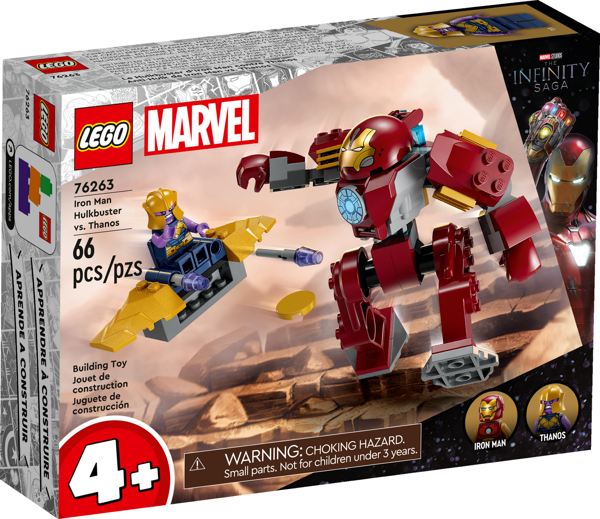 Lego 76263 Super Heroes Marvel Ironman Hulkbuster vs Thanos