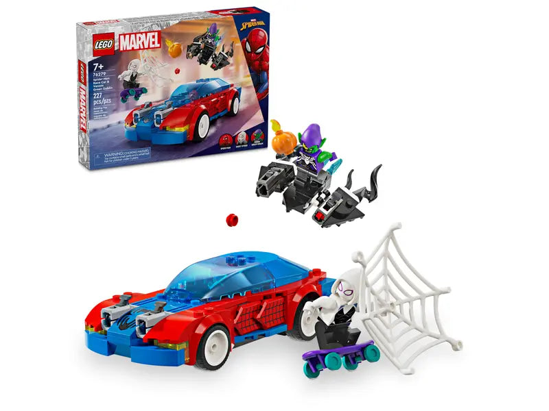 Lego 76279 Super Heroes Marvel Spiderman Race Car and Venom Green Goblin