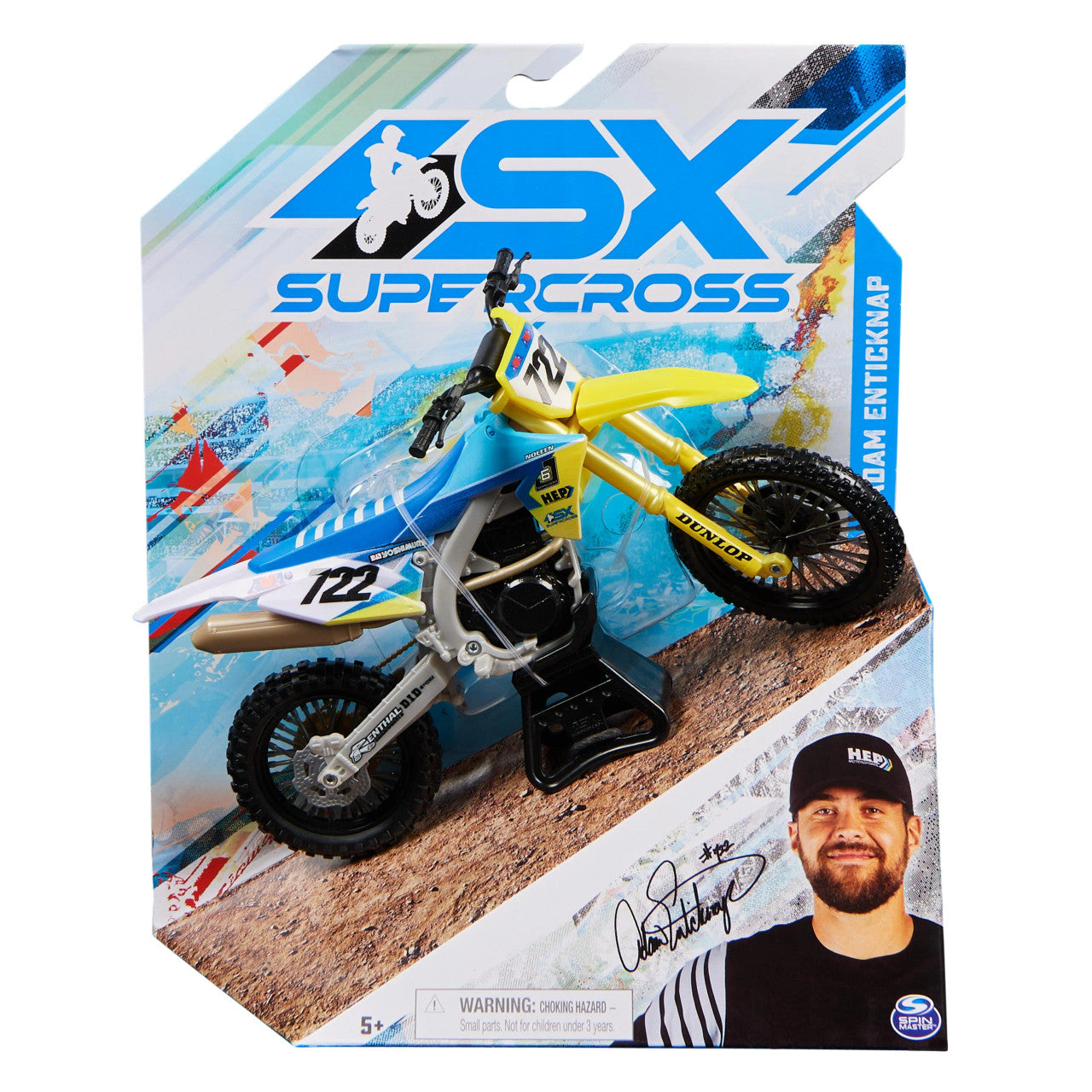 SX Supercross Motorbike 1/10 Scale Adam Enticknap