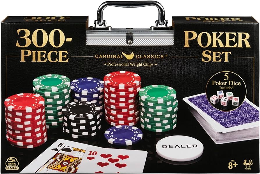 Cardinal Classics 300pc 11.5gm Poker Set In Case