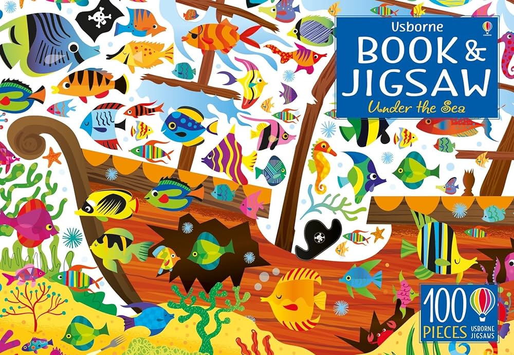 Book and Jigsaw Set- Under the Sea
