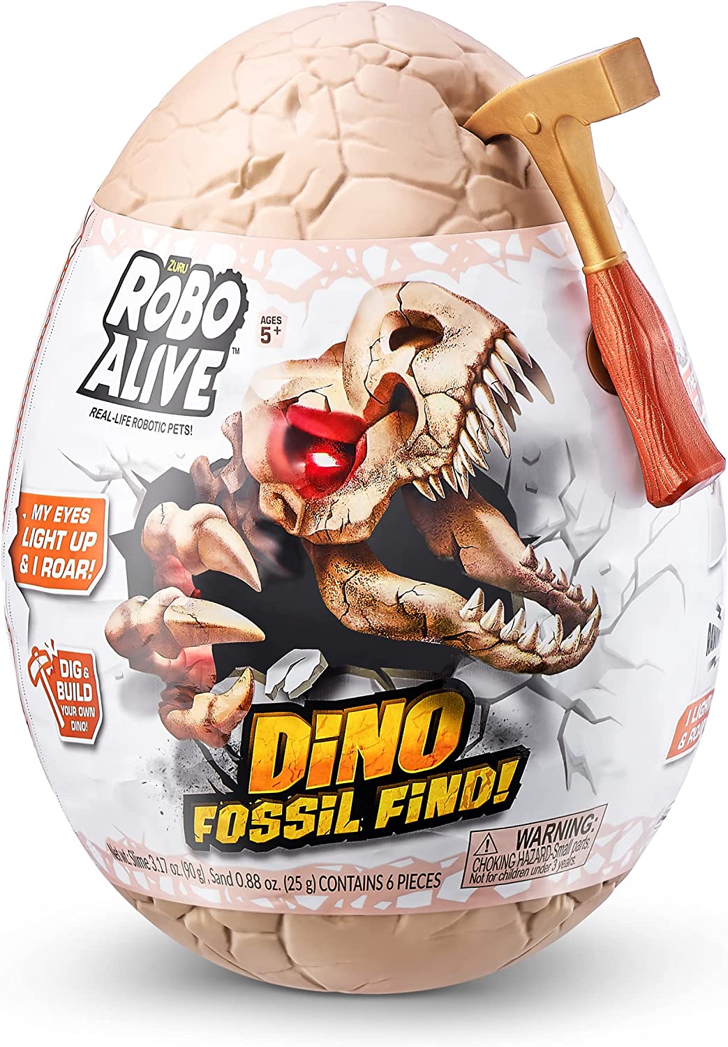 Zuru Robo Alive Mega Dino Fossil Surprise Egg
