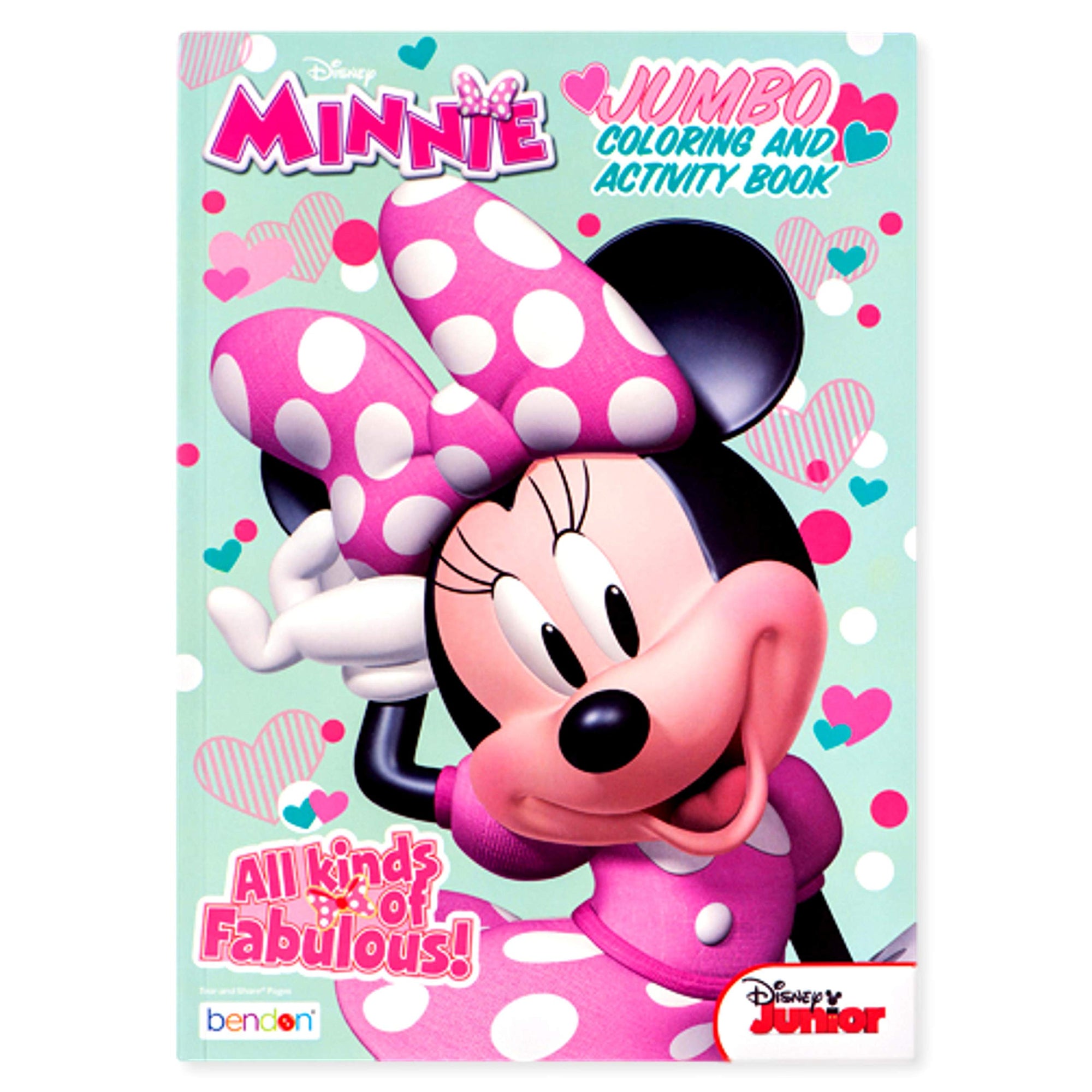 Disney Minnie Mouse Jumbo 96pg Colouring and Activity Book