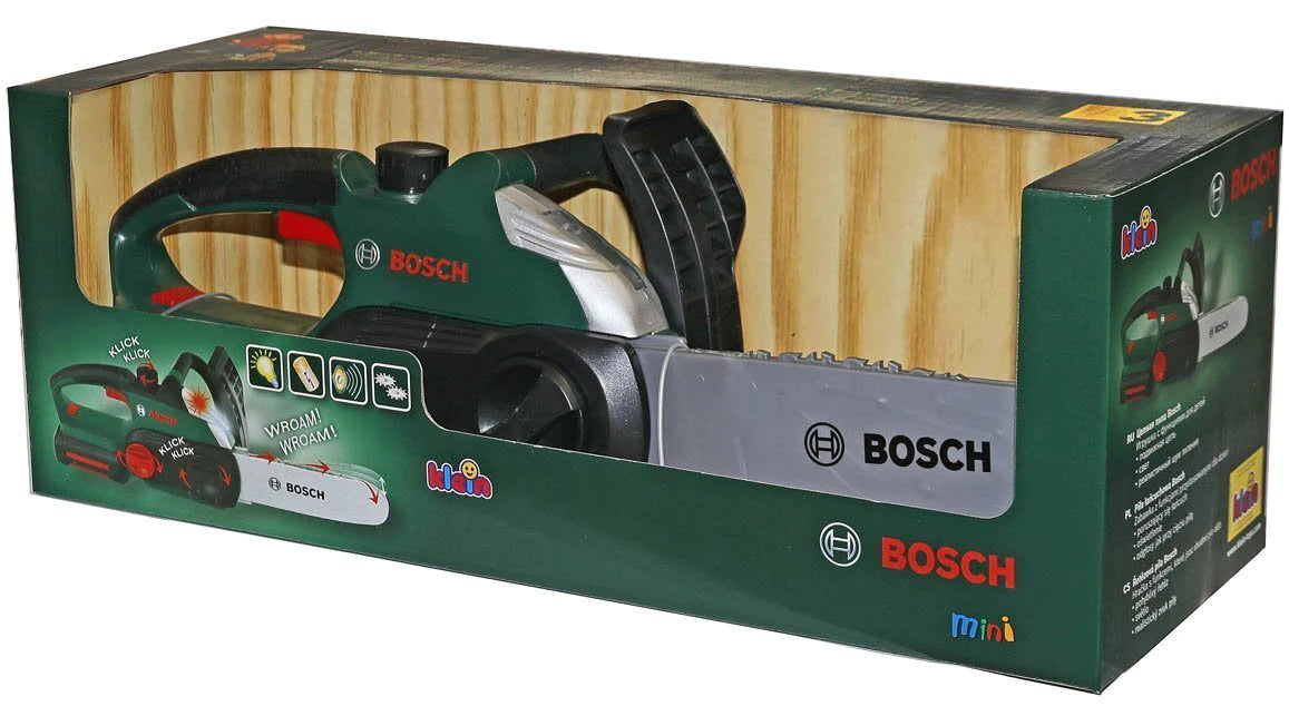 Bosch ChainSaw requires 3 x AA batteries