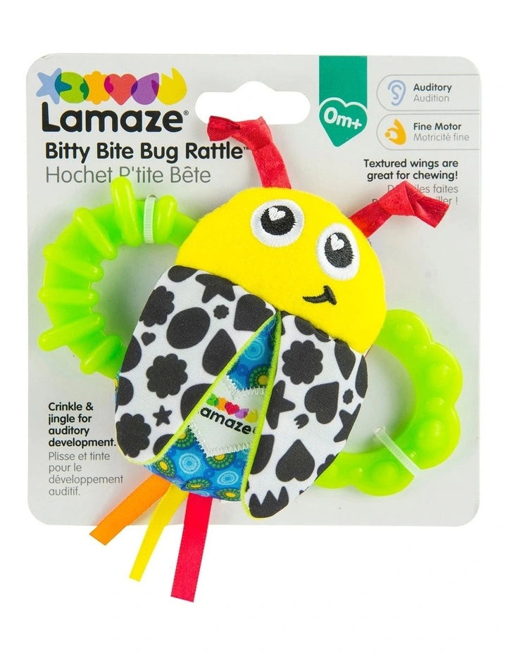 Lamaze Bitty Bite Bug Rattle