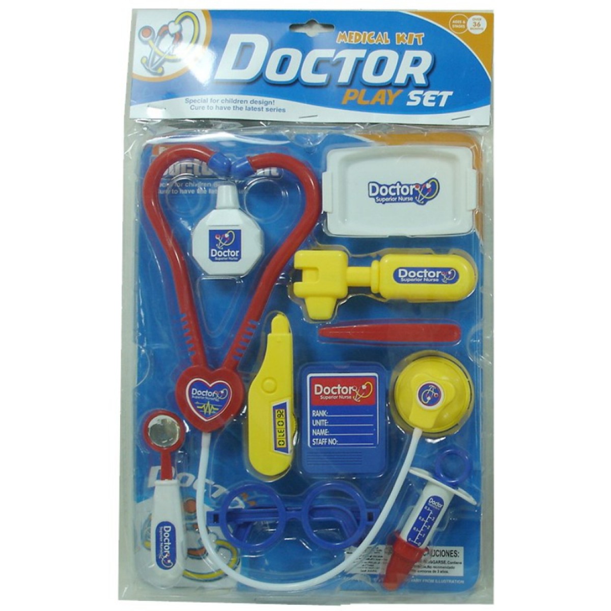 Doctor Set Asst - Medical Kit Doctor Play Set