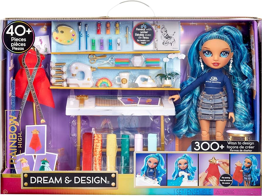 Rainbow High Fashion Studio Dream and Design Playset with Doll